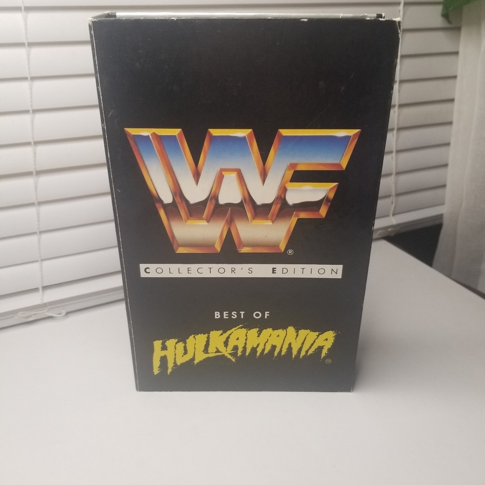 1992 WWF Best Of HULKAMANIA Collectors Edition VHS/VCR Movie Cassette